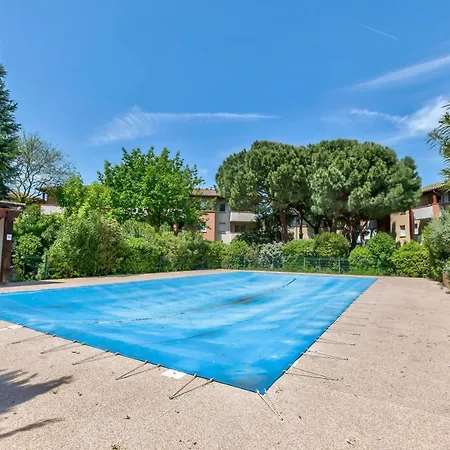 T2 Jardinet Avec Piscine, Parking Et Tennis Toulouse